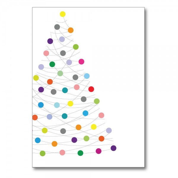 Foldet kort XMAS