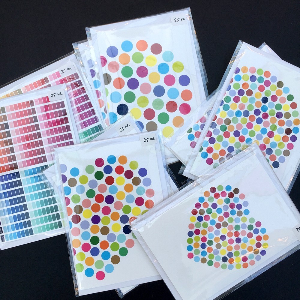 Foldet kort BIGdots