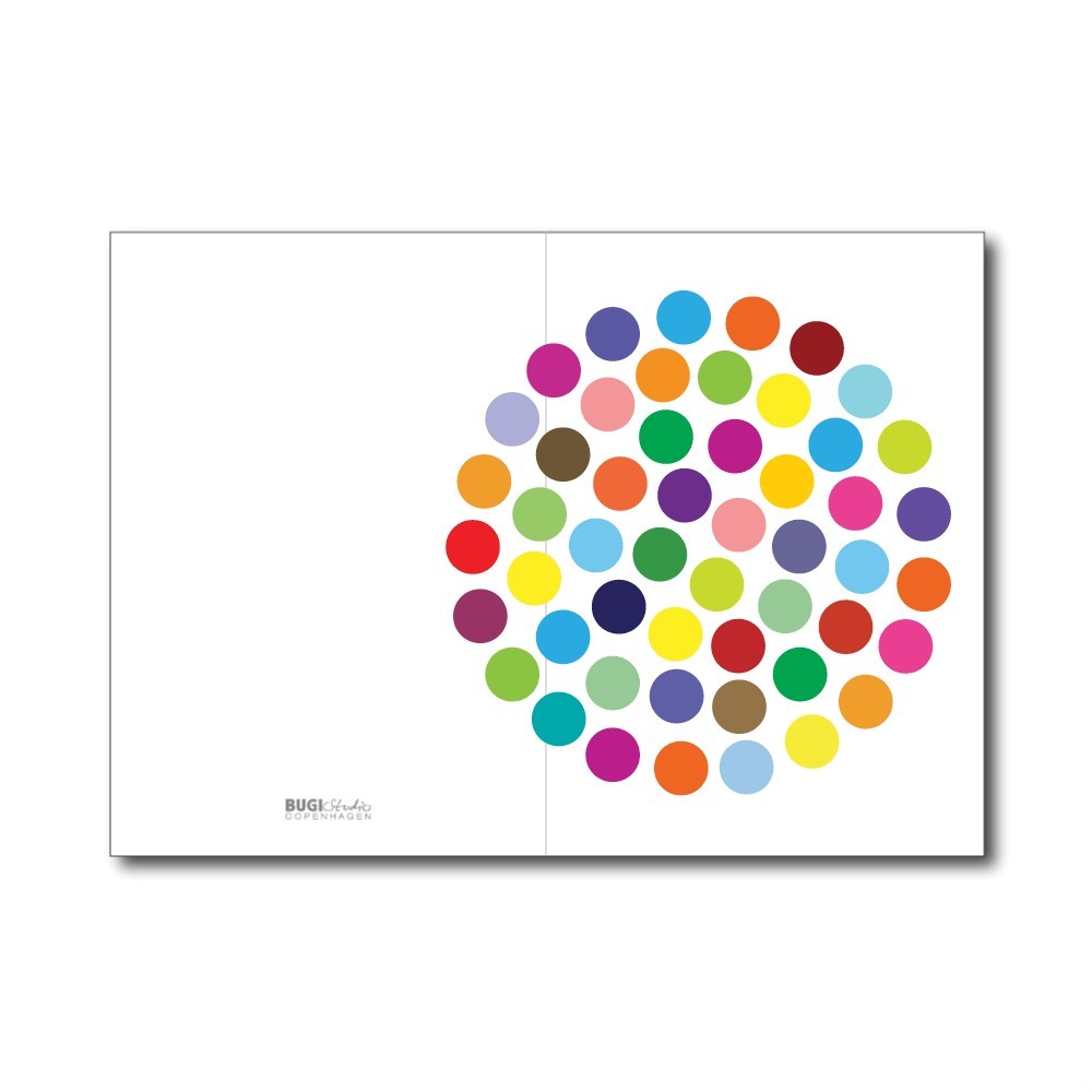 Foldet kort BIGdots