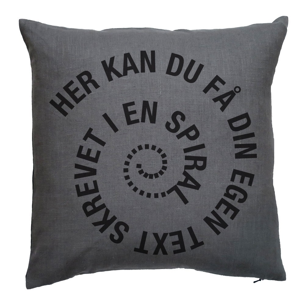Personlige text-pude HØR
