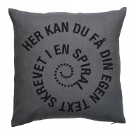 Personlige text-pude HØR