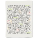 Viskestykke VEGE2 all-over print