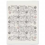 Viskestykke CAKE2 all-over print